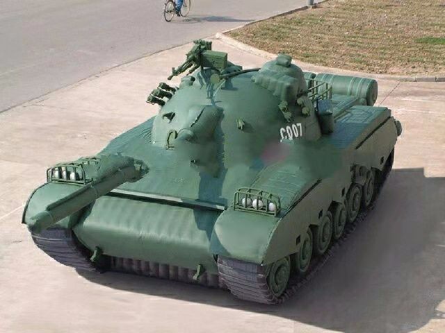 昌黎军用充气坦克车